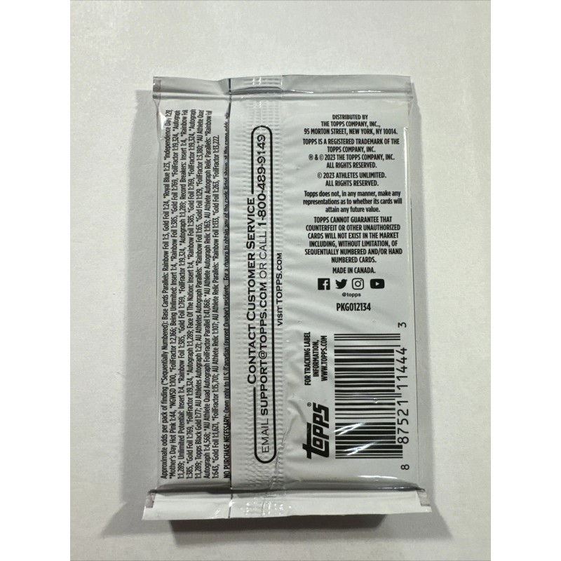 (1) 2023 Topps Athletes Unlimited All Sports Factory Sealed Hobby