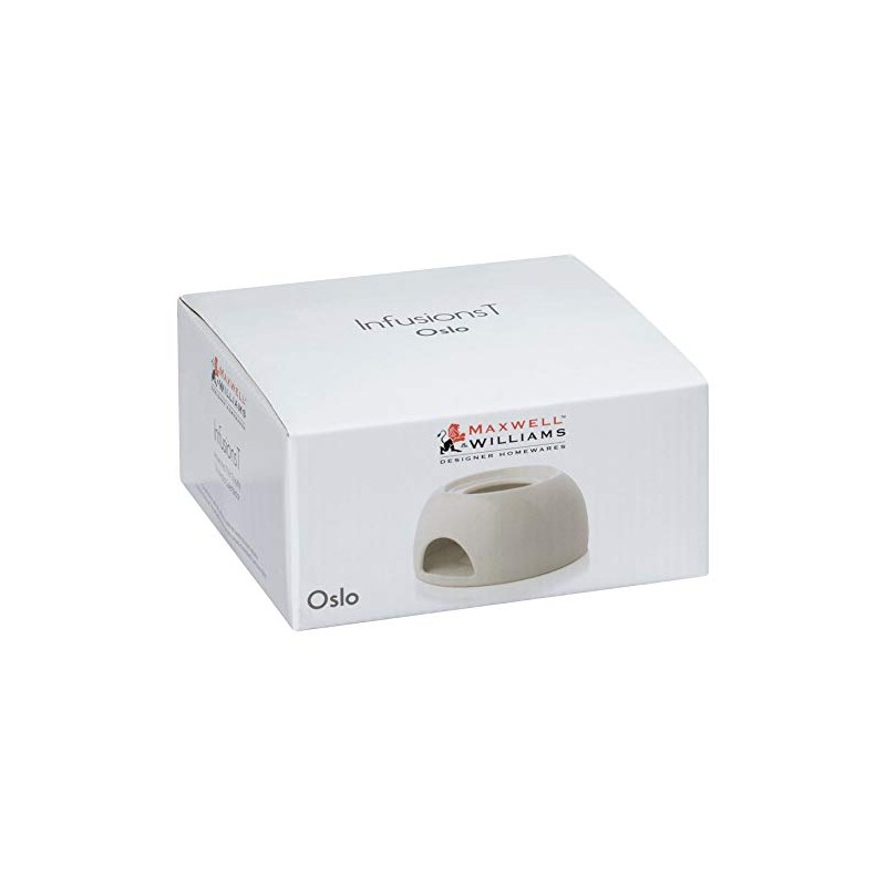 Maxwell & Williams IT41011 InfusionsT Stövchen aus Keramik, Weiß, in