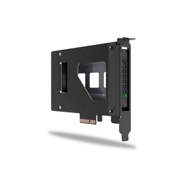 ICY DOCK U.2 / U.3 NVMe PCIe 4.0 Removable SSD (7mm) Mobile Rack Adapter Card Enclosure for PCIe Expansion Slot | ExpressSlot MB111VP-B