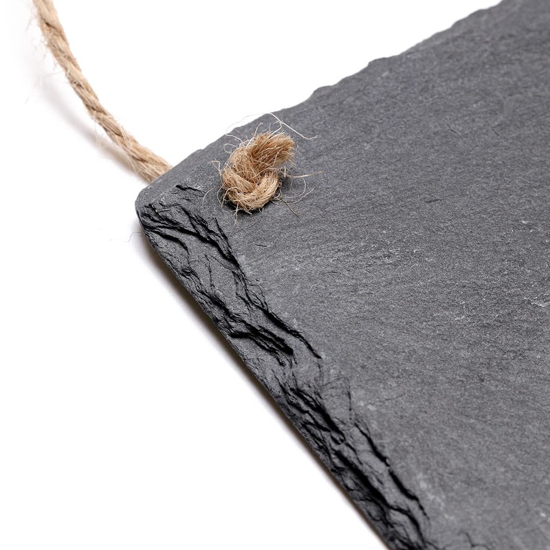 The cordeline Set of 3 Slate Labels 0.5 x 7