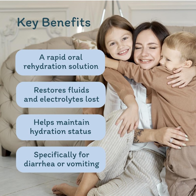 Organika Kids Isotonic Electrolytes - Dehydration Relief and Electrolyte Replenishment