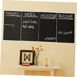 Operitacx Board Wall Sticker 4pcs Chalkboard Sticker Sheets 20x30cm A4 Removable Space-Saving for Home Office