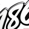 Triton Boat Raised Emblem Decal Sticker | 186 Fishunter