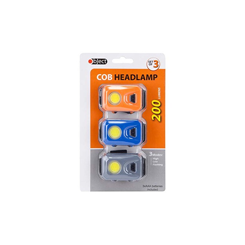 Object SP255 COB Headlamp 3-Piece Set