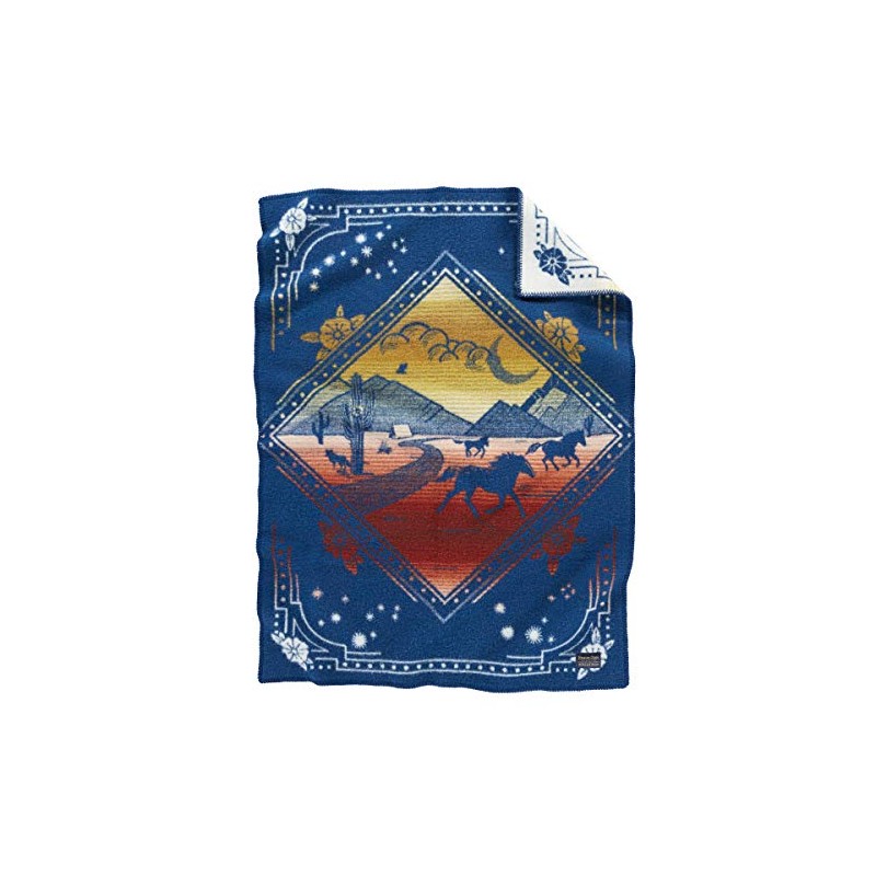 Pendleton Jacquard Whipstitched Muchacho Wind Riders Blanket for Kids