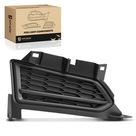 YHTAUTO Fog Light Cover Fits Nissan Versa 2020-2022 S SV Front Bumper Fog Light Bezel Trim Left Driver Side