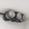 Space Saving Holder for Drinks Cans and Cabinets, black