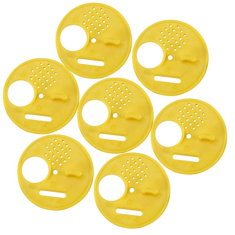 12 Pcs Bee Hive Nuc Box Entrance Gates, Plastic Bee