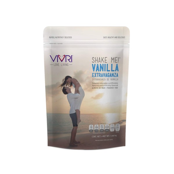 Vivri Vanilla Shake New Presentation 38.8 OZ