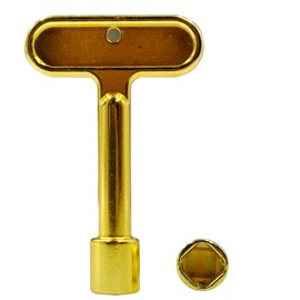 YETTAT P1300-PART-13-KEY Water Key|Water Spigot Key Suitable for Wall Hydrant and Faucets Valves,Z1300 Series - 3/8"" Square Driver x 3 1/4"" L