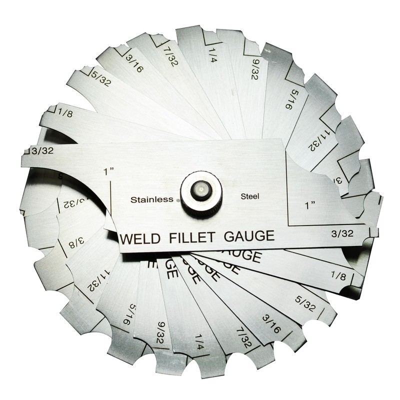 RIVERWELD 12 Piece Fillet Weld Set 1/32" increments to 1/2",