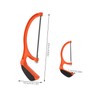 SHINEOFI 1 Set Mini Hacksaw with Replacement Blades Ergonomic Handle