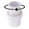 ATIE 1-1/2" Pool Vacuum Head Swivel Adapter Connector for Manual