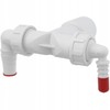 Alcaplast P156Z Double Port DN40/32 and 8-23 with Check Valves