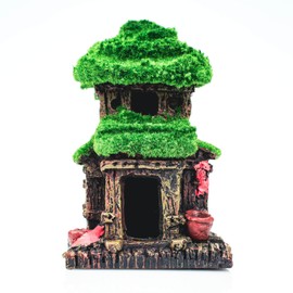 SiissaPeksid Aquarium Decor,7-Stone Mini Stacked Zen Rock Stone Decor – Balanced Stones Cairn Statue for Garden, Fish Tank, and Micro Landscape (3.7" H)