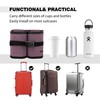 Luggage Cup Holder Attachment – Hands-Free Drink Carrier for Coffee
