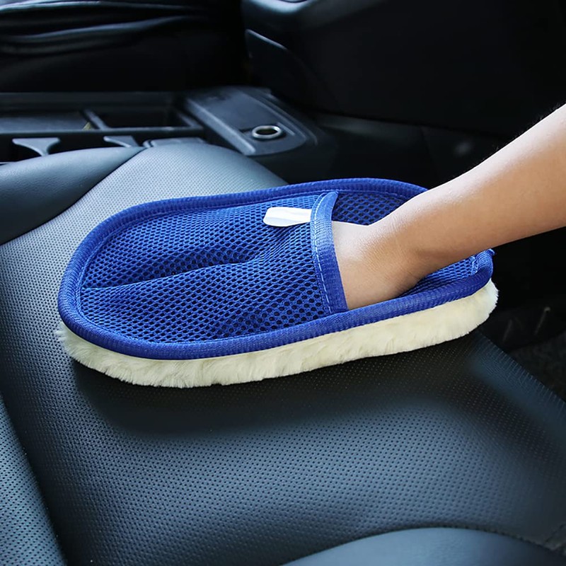 Tiardey Imitation Wool Mitt Car Wash Mitt Car Cleaning Ultra
