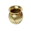 Small Brass Kalash with Minakari Work Lota Pot Utensils Drinkware