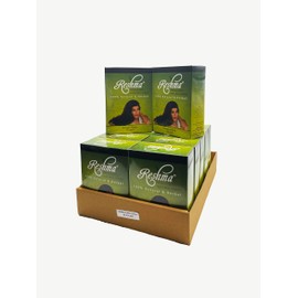 Reshma Beauty Classic Henna Hair Color | 100% Natural, For Soft Shiny Hair | Henna Hair Color, Gray Coverage| Ayurveda Hair Products (Raven Black, Pack Of 12)