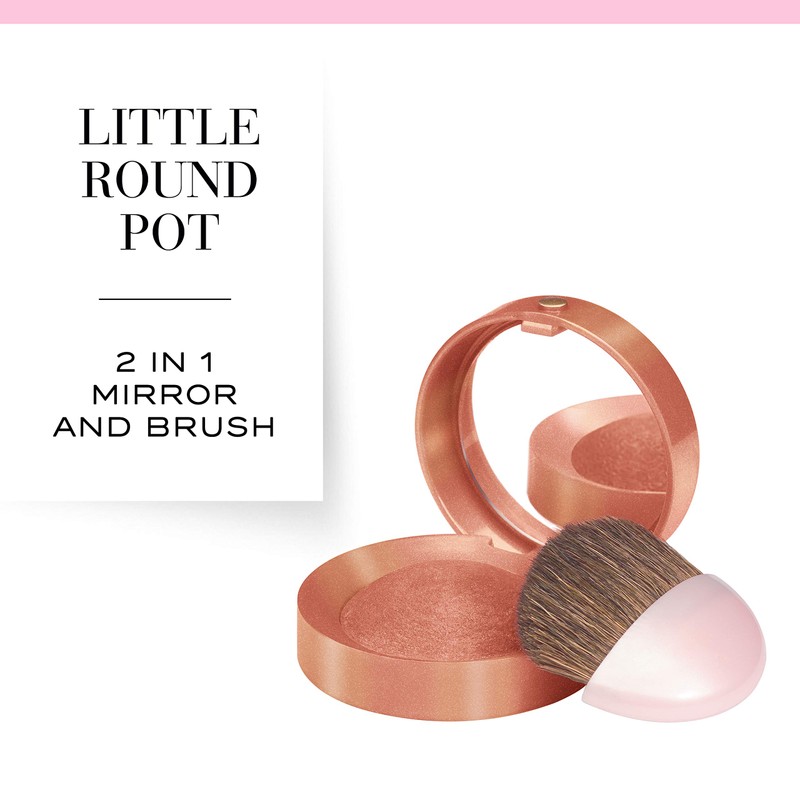Bourjois Little Round Pot Blusher 32 Ambre D'or, 2.5g