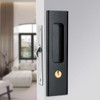 CCJH Sliding Barn Door Locks Invisible Door Handle Locks with
