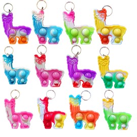 Paquete de 20 llamas divertidas regalo de verano único mini artículos surtidos juguetes para niños, aula, estudiantes, regalos de profesor, fiesta de cumpleaños de alpaca, regalos de burbujas