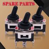 mxuteuk 3Pcs Heavy Duty Rocker Toggle Switch 20A 125V SPDT