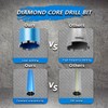 HBKEEN 4-1/4" Wet Diamond Core Drill Bits for Concrete with
