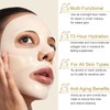 4Pcs Rice Sheet Mask, Collagen Face Mask, Overnight Mask for