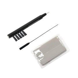 FOMIYES Multifunctional Cleaning Kit Brush Cloth for Earring Cleaning Random Color