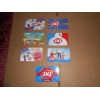 DAIRY QUEEN GIFT CARDS LOT OF 7 !!!!!!!! NO CASH