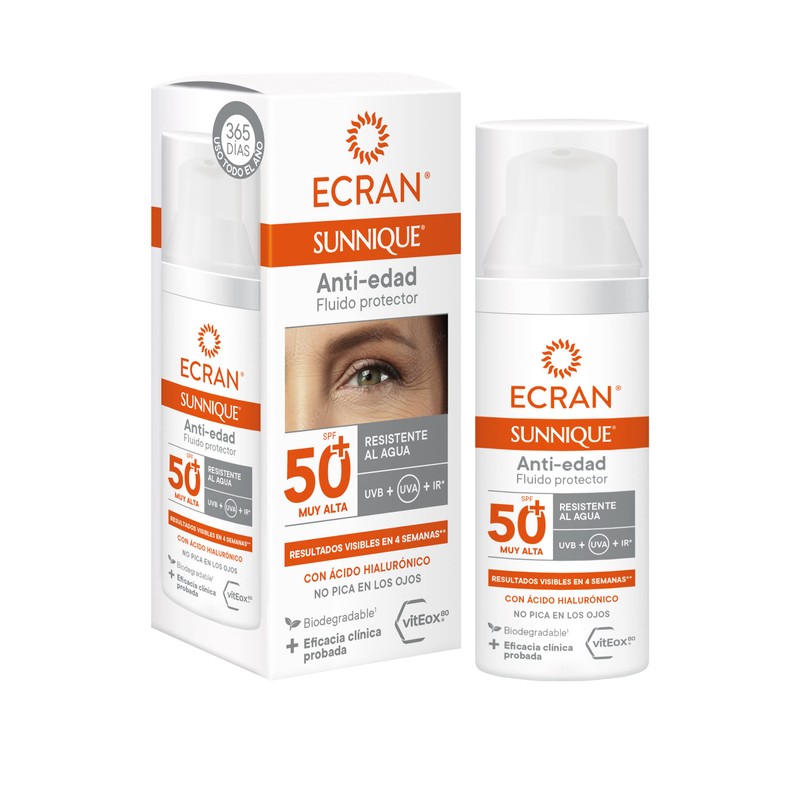 ECRAN SUNNIQUE Anti-Ageing Facial SPF50+ 50 ml