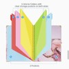 A4 Size Clipboard Folder, Spiral Clipboard Folio Foldable with Notepad
