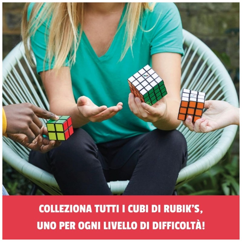 Rubik's Cubo di Rubik 3x3 Originale Spin Master, Gioco di