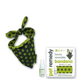 Pet Remedy Calming Bandana Kit Extra Small,Red