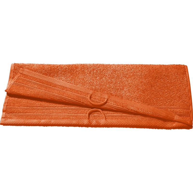 Erwin Müller Heidelberg Hand Towel, 100% Cotton, Orange, 50 x