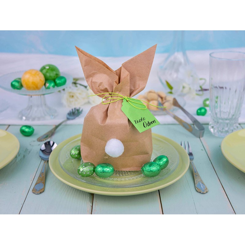 Easter Bunny Paper Gift Packaging Set for DIY Craft and