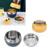 0.8L Stainless Steel Thermal Lunch Box 2 Layer Insulated Lunch