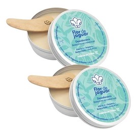 Flor De Jaguar | Pack 2 Desodorante Corporal Unisex + Palita