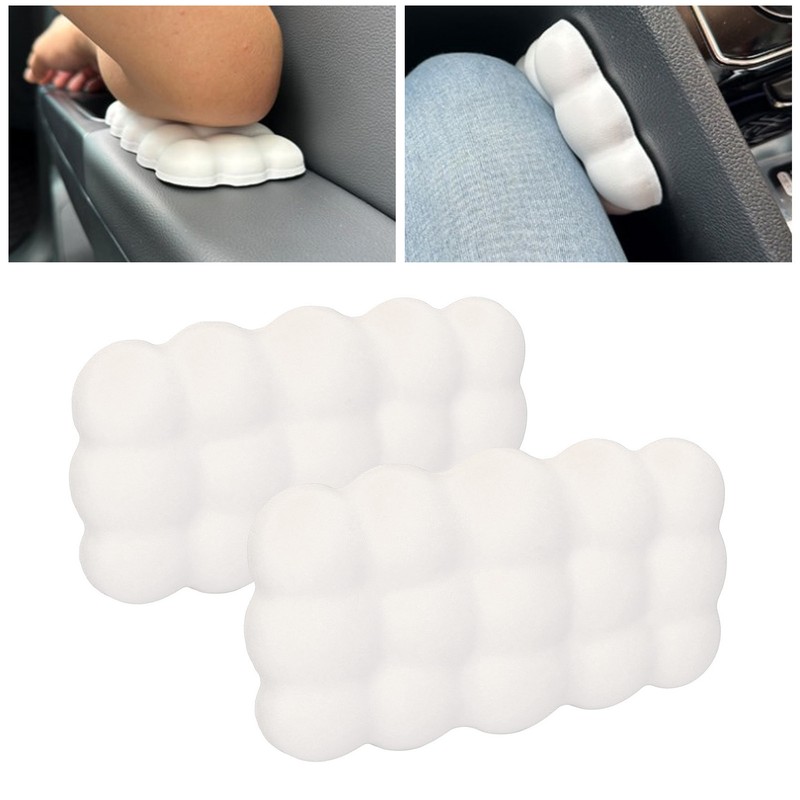 2PCS Car Knee Cushion Memory Cotton Super Soft Universal Fit