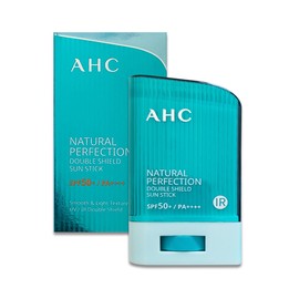 AHC Natural Perfection Double Shield Sun Stick 22g Green 1 SPF50+ PA++++ / AHC 내추럴 퍼펙션 더블 쉴드 선스틱 22g 초록 1개 SPF50+  PA++++
