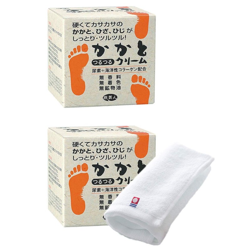 Azuma Shoji Heel, Smooth Cream, 3.5 oz (100 g) x