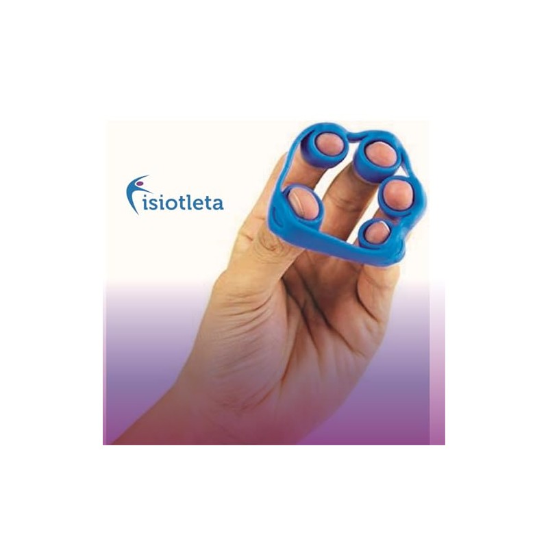 Set de 5 Ejercitadores de Dedos para Fisioterapia, Bandas Elásticas