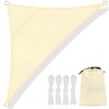 3 x 3 x 4.3 m Triangular Awning for Balcony,
