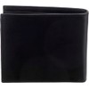 Armani Exchange Men's Essential, Plain, Printed Logo Bi-Fold Wallet, Black,