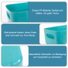 wintfarm Pack of 6 Plastic Storage Boxes, Storage Boxes with