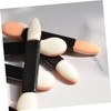 BIUDECO 50pcs Dual Sided Eye Shadow Applicator Soft Sponge Makeup