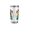 I'd Rather Be Boating Paddle Boat Stainless Steel Insulated Tumbler