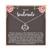 RareLove Gifts for Wife from Husband, My Soulmate Pendant Jewellery