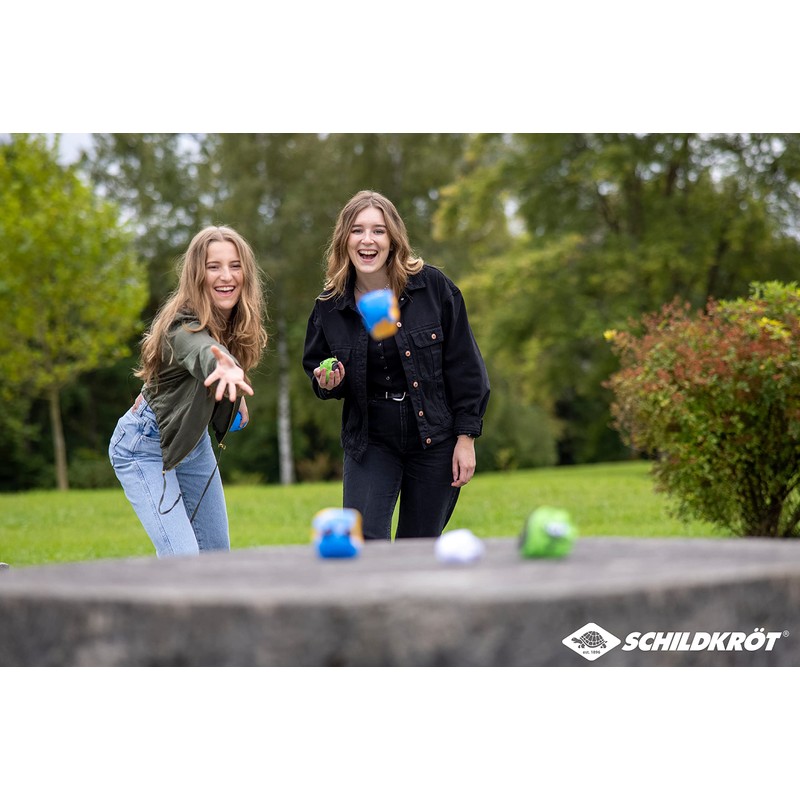 Crossboccia Doublepack Heroes Mexican & Dude Bocce Game, 2x3 Balls